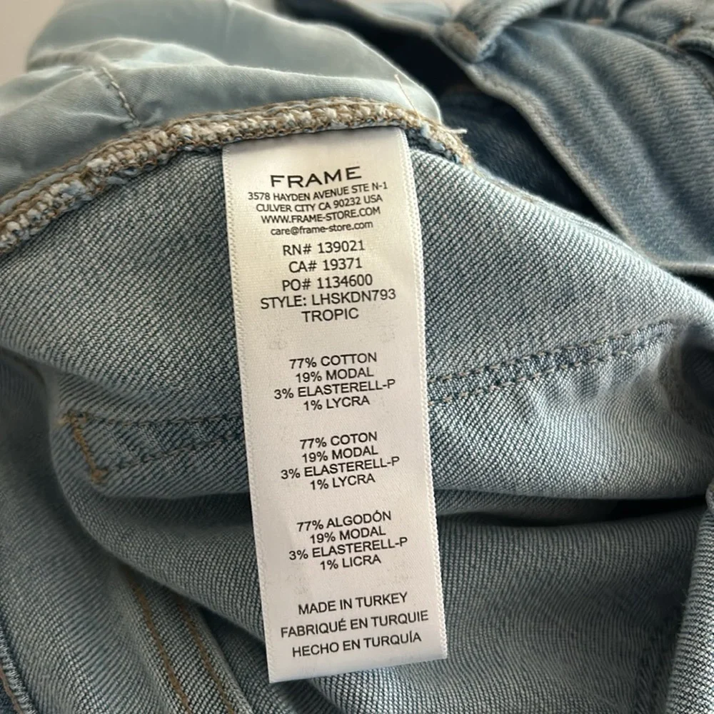 Frame Le High Skinny Jeans